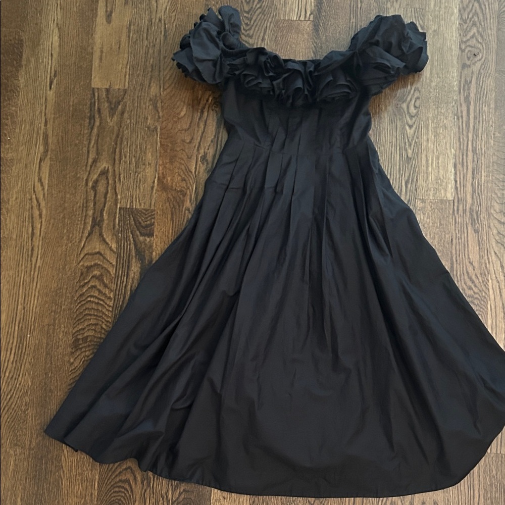 Maeve Black Strapless Dress